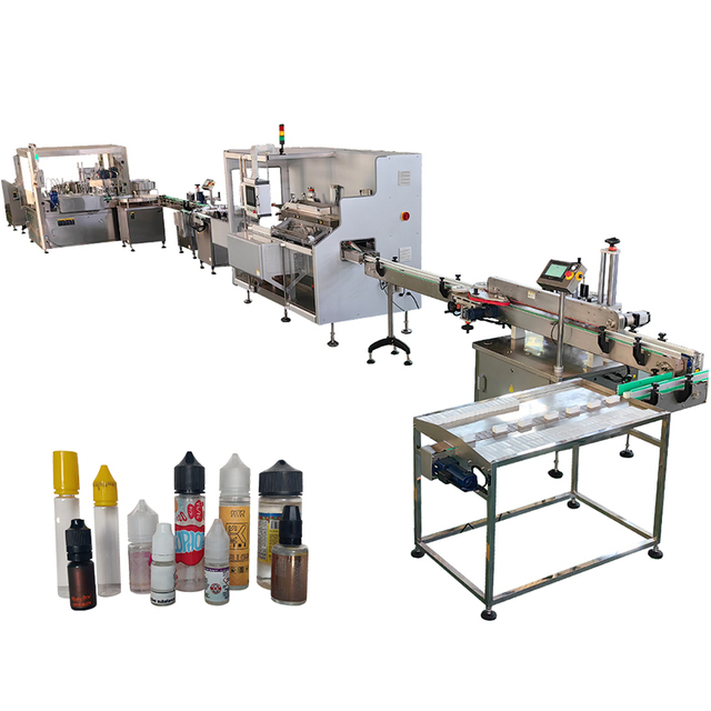 High-Speed Automatic 30-160 BPM Bottle Capping Machine 10m-120ml Chubby Gorilla Monoblock Vial Oil High Accuracy