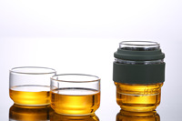 Zhongshan — service à thé en verre borosilicate, nouveau design, vente en gros, bonne cuisine, théière à thé, vente en gros, 2021