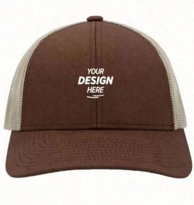 Casquette Trucker 5 Panneaux en Daim de Haute Qualité, Visière Courbée Tendance, Logo Brodé 3D Personnalisé pour Hommes et Femmes, Sports de Plein Air, Pêche - Product Image 1