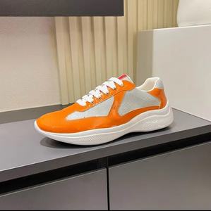 Nuove Sneakers da Uomo 2025 in Vera Pelle e Mesh, <span class=keywords><strong>Scarpe</strong></span> Sportive Casual Designer American Cup per l'Estate, con Suola in EVA per Camminata all'Aperto - Product Image 2