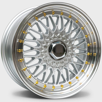Jantes de voiture en alliage d'aluminium personnalisables de haute qualité 14 15 16 17 18 19 pouces pour BMW Série 3 pour Audi A3 A4 pour Honda Civic