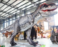 T-Rex animatronique électrique réaliste en métal, étanche, pour les expositions scéniques, les écoles, les musées et les centres commerciaux