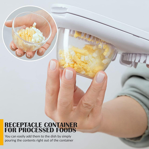 Trancheuse multifonctionnelle pour œufs durs Fruits mous Légumes Trancheuse 3 en 1 en acier inoxydable pour œufs Fraise - Product Image 5