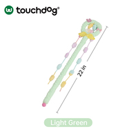 Juguete para Gatos Touchdog Ecológico, Moderno y Encantador, de Poliéster y Madera, con Poste Largo, para Ejercicio y Entretenimiento, Alivia el Estrés