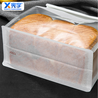 Sachet Doypack en papier kraft brun, résistant à l'humidité, avec fenêtre, jetable, pour chewing-gum, aliments pour animaux, pain, emballage imprimé et scellé à bord frisé