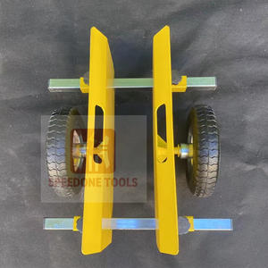 Nouveau chariot de manutention SPEEDONE réglable en acier allié pour panneaux, plaques de marbre et verre, capacité 7 kg, garantie 1 an, pour portes en bois - Product Image 4