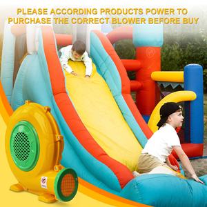 Plastic behuizing elektrische luchtblazer springkasten krachtige opblaasbare ventilator 480W draagbare luchtblazer voor opblaasbare objecten - Product Image 3