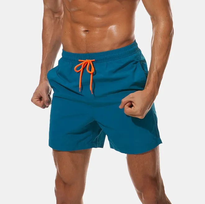 High Quality Beach Shorts Mens Surf Board Men Gym Shorts Sport 5in Inseam Shorts