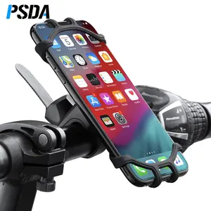 PSDAバイク電話ホルダー自転車モバイル携帯電話ホルダーオートバイSuporteCelular for iPhone Samsung XiaomiGsm Houder Fiets