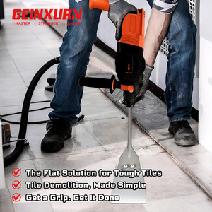 Burin à marteau électrique SDS PLUS avec pointe droite et pointe en carbure pour brise-béton, bricolage/réparation à domicile - Product Image 5