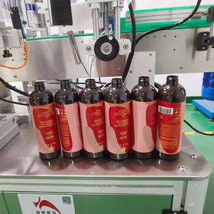 Etichettatrice Universale Dedicata per Bottiglie Piatte e Rotonde, Macchina Etichettatrice per Bottiglie di Shampoo, Balsamo e Bagnoschiuma - Product Image 2