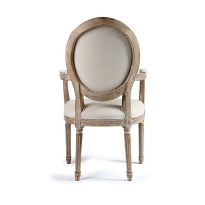 Sillas de Comedor de Madera <span class=keywords><strong>Luis</strong></span> de Diseño Moderno KaseiHomeland, Cómodas, de Madera de Roble, Estilo Francés, 5KS24505-OAK - Product Image 2