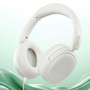 เอดิฟายเออร์ W800BT ฟรีหูฟังบลูทูธแบบครอบหูสีขาวประเภท-C การชาร์จ การควบคุมด้วยเสียง อายุการใช้งานแบตเตอรี่ยาวนานสำหรับนักเรียน - Product Image 1