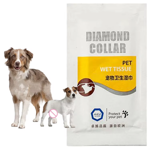 Lingettes pour animaux de compagnie OEM ODM, vente chaude, lingettes organiques jetables douces et biodégradables pour le toilettage des chiens et des animaux de compagnie - Product Image 1