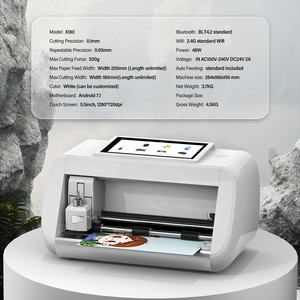 Protecteur d'écran de tablette de téléphone portable Film Hydrogel <span class=keywords><strong>traceur</strong></span> Machine de découpe de peau de dos de téléphone Protecteur d'écran Machines de découpe - Product Image 4