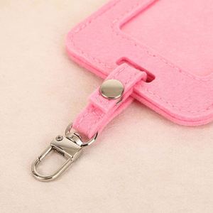 New Felt Card Case for Work Certificates Employee Badges Official <b>Documents</b> with Lanyard Accessory - Product Image 3