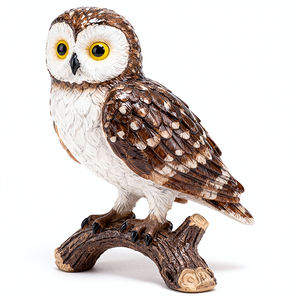 งานฝีมือเรซิ่นตกแต่งบ้านทั้งภายนอกและภายใน รูปปั้นสัตว์ (หมี/กระต่าย/กระรอก/กวาง/สุนัขจิ้งจอก/นกฮูก)  แบบสั่งทำได้ - Product Image 6