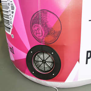 Succo gigante spumante può gonfiabile modello di mirtillo rosso sapore di arancia per la promozione del marchio festa eventi Air Blower accessorio - Product Image 6