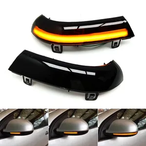 2 clignotants dynamiques pour VW GOLF 5 GTI V MK5 Jetta Passat B5.5 B6 Sharan Superb B5 EOS, <span class=keywords><strong>clignotant</strong></span> LED pour rétroviseur - Product Image 1