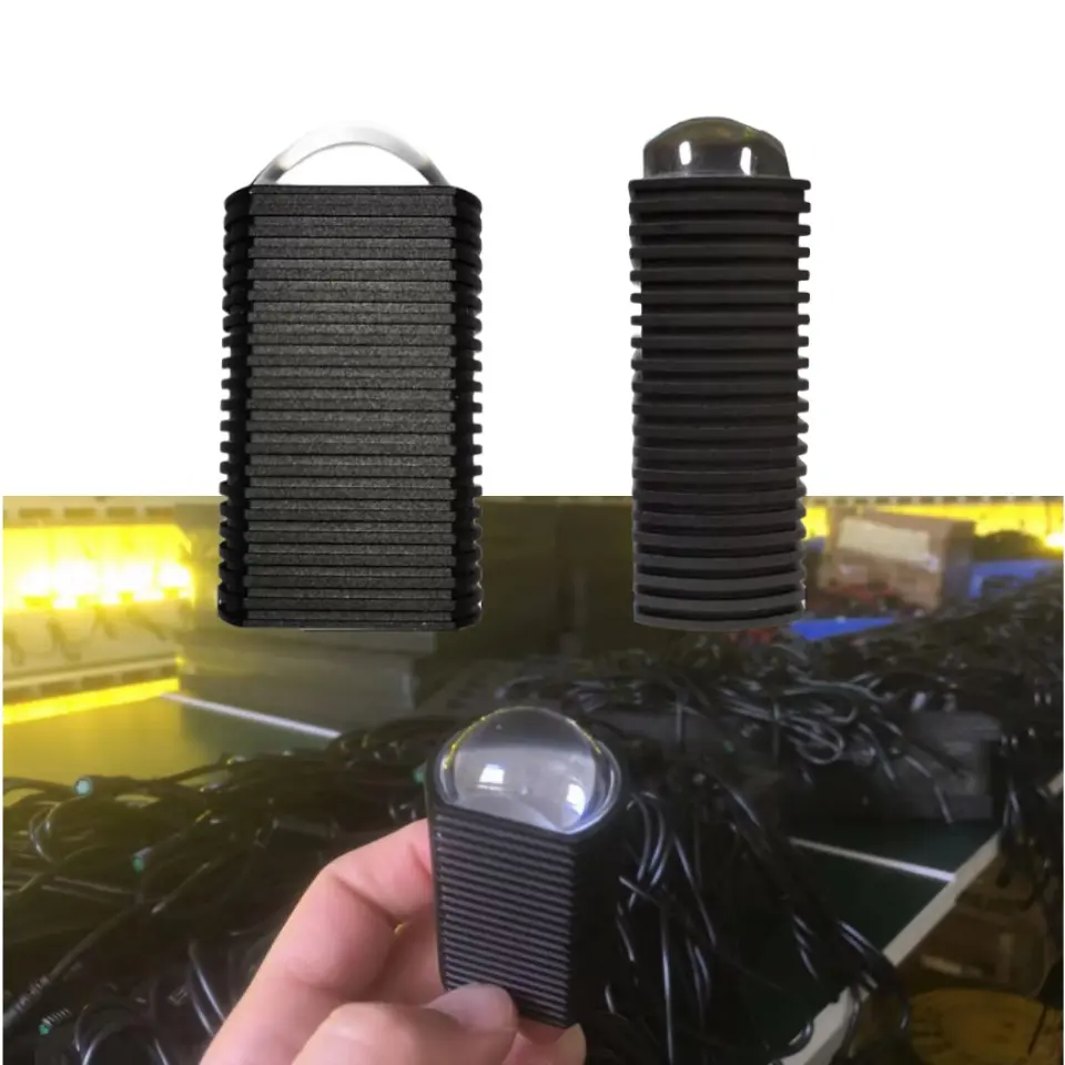 Flash stroboscopique dynamique universel style caché calandre LED large portée lentille ambre LED pare-chocs feux de conduite pour toutes les voitures