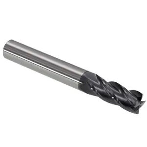 High Quality HRC58 HRC60 4flute Square Flat Ballnose Corner Radius R0.5 R1.0 Carbide Endmill Special for Stainless Steel