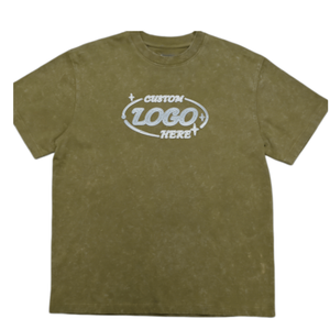 Camisetas Personalizadas al por Mayor con Logotipo para Hombre, Tallas Grandes, Moda Urbana, Corte Holgado, Cómodas y Casuales - Product Image 1