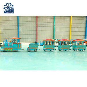 Train sans rails à faible investissement et à rendement élevé |   Train électrique touristique de 24 places |   Équipement de divertissement à récupération rapide - Product Image 4