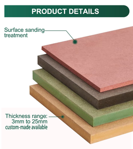 3Mm 9Mm 15Mm 18Mm 25Mm Melamine Và <span class=keywords><strong>MDF</strong></span> Hội Đồng Quản Trị Fibreboards Các Nhà Sản Xuất - Product Image 2