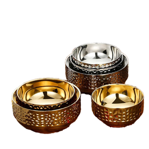 Bol en laiton pur de qualité supérieure, design luxueux, nouvelle arrivée, pour la décoration de la maison et des fêtes, classique - Product Image 1