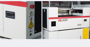 JQLASER 초소형 데스크탑 레이저 조각 및 절단기 <span class=keywords><strong>Co2</strong></span> CNC 가죽 목재 조각기 5030 6040 7050 - Product Image 4