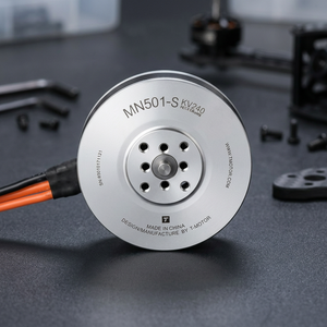 T-Motor MN501-S KV240 มอเตอร์กระแสตรงไร้แปรงถ่านประสิทธิภาพการระบายความร้อนที่ยอดเยี่ยมแรงขับขนาดใหญ่อายุการใช้งานยาวนานเครื่องยนต์ปีกคงที่ VTOL UAV - Product Image 2