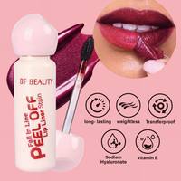 Teinte à lèvres de haute qualité, végane, à l'acide hyaluronique, personnalisable, effet liner, Fall in Line, légère, peel-off