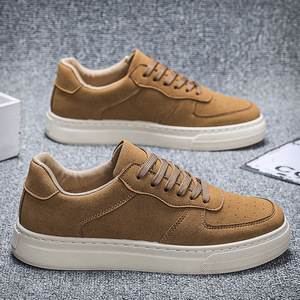 Nouvelles baskets décontractées pour hommes en cuir véritable et maille, style designer, modèle American Cup, pour l'été, avec semelle EVA pour la marche en extérieur - Product Image 6