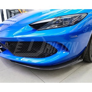 ลิ้นหน้าคาร์บอนไฟเบอร์แบบเต็มแผ่น Tailormade สำหรับ Ferrari 296 ปี 2021-2025 - Product Image 2
