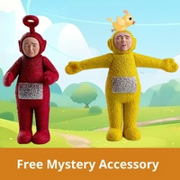 Série de parodies enfantines GK Trendy Toys, figurine modèle de jouet tendance parodiant les Teletubbies
