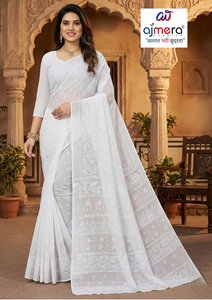 Elegant Designer Cotton Sarees for <b>Women</b> Trendy Style Premium Comfort Sun Protection Quick Dry for Office Daily Party Festive - Product Image 3