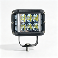 Luz de Trabajo LED Rectangular de 4 Pulgadas y 36 W, Emisión de Luz por 3 Lados, IP68 Resistente al Agua, 12-48 V, 1920 lm, para Vehículos Todoterreno, Camiones, Montacargas y Maquinaria