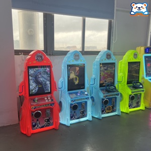 Consola <span class=keywords><strong>de</strong></span> Juego <span class=keywords><strong>de</strong></span> Pistola <span class=keywords><strong>de</strong></span> Velocidad Mini, Operada con Monedas, para Niños, para Parques <span class=keywords><strong>de</strong></span> Diversiones y Entretenimiento, en Inglés - Product Image 3