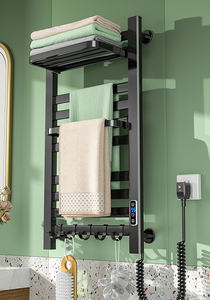 Sèche-serviettes électrique mural en aluminium de haute qualité pour salle de bain, chauffage électrique, porte-serviettes - Product Image 5