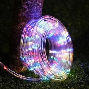 Guirnalda de <span class=keywords><strong>Luces</strong></span> LED Solares para Exteriores, Impermeables, con Cable de Cobre, <span class=keywords><strong>Luces</strong></span> Decorativas para Jardín, Patio, <span class=keywords><strong>Navidad</strong></span> y Fiestas - Product Image 2