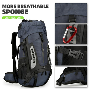 Custom Logo Large Capacity Durable Pack Bag Outdoor Hiking <b>Backpack</b> - Product Image 3