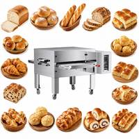 Four à convoyeur entièrement automatique pour la cuisson de manakish, pizzas Quattro Formaggi, tlayudas, roghnis, naans et sfihas, destiné aux boulangeries