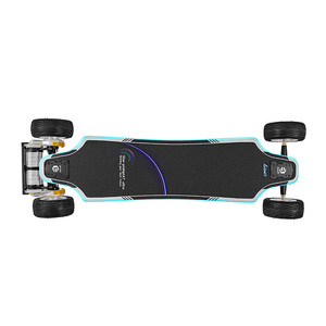 Patineta Eléctrica Todoterreno con Tabla Larga y Neumáticos Anchos - Product Image 3