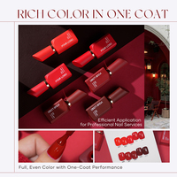 Missgel 12ml 10 Couleurs Sans HEMA Sans TPO Kit de Vernis à Ongles Gel UV OEM ODM Marque Privée Vente en Gros Collection Rouge pour Distributeurs