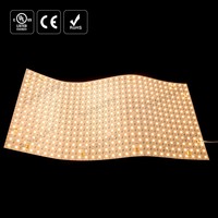 Feuille LED ultra-fine DC24V découpable et dimmable, pour éclairage de meuble sous plan en marbre ou pierre, panneau LED flexible matriciel