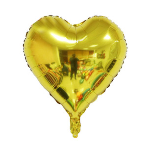 Nuovo Design colore puro 18 pollici cuore stella lamina di elio palloncini per matrimonio san valentino festa della mamma decorazioni Halloween - Product Image 6