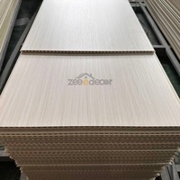 Panneau mural WPC écologique, panneau mural intégré en plastique imperméable pour hôtels, pour le confort des personnes