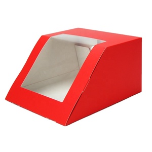 Bán Buôn Rõ Ràng Cửa Sổ Mũ Bóng Chày Hộp Caixa Làm Tampao Tốt Nghiệp Cap Hộp Quà Tặng - Product Image 4