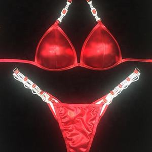 Женский Блестящий купальник с пуш-ап - Product Image 3