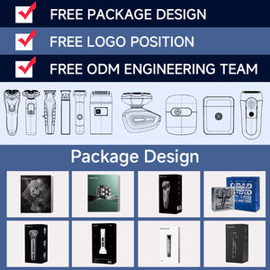 เครื่องตัดผม Komingdon สำหรับผู้ชาย แบบไร้สาย ปรับระดับได้ พร้อมจอ LED ชาร์จไฟได้ - Product Image 6